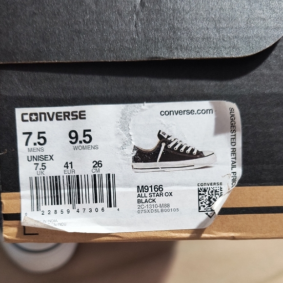 Converse Monochrome Canvas Sneakers - Picture 2 of 7